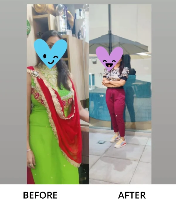 Before After Diet n Cure